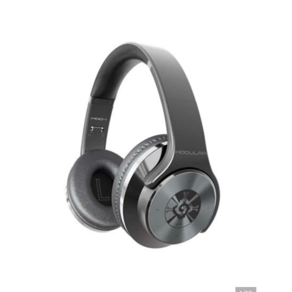 NEW Headphones - Black / Gray Wireless Premium Bluetooth - Noise Cancelling